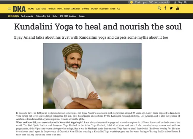 Kundalini Yoga to heal and nourish the soul