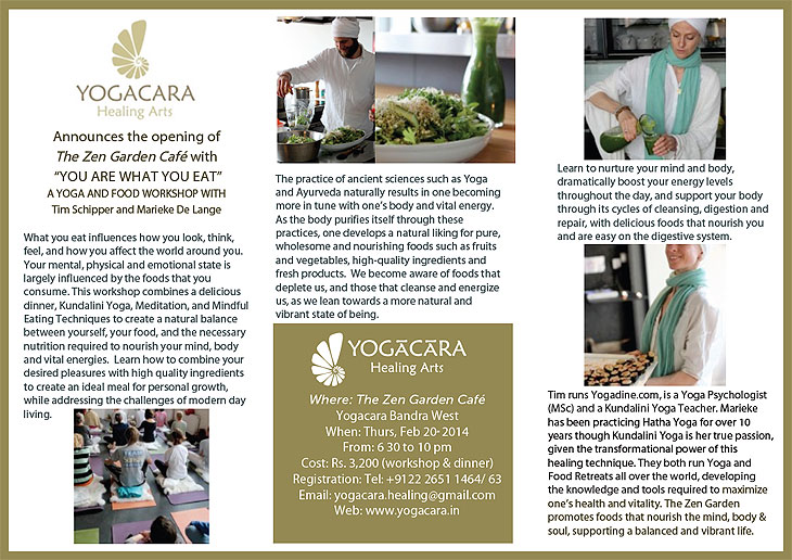 A Yoga & Food Workshops