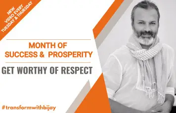 GET WORTHY OF RESPECT