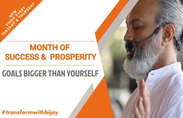 GOALS BIGGER THAN YOURSELF